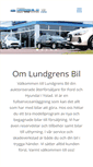 Mobile Screenshot of lundgrensbil.se
